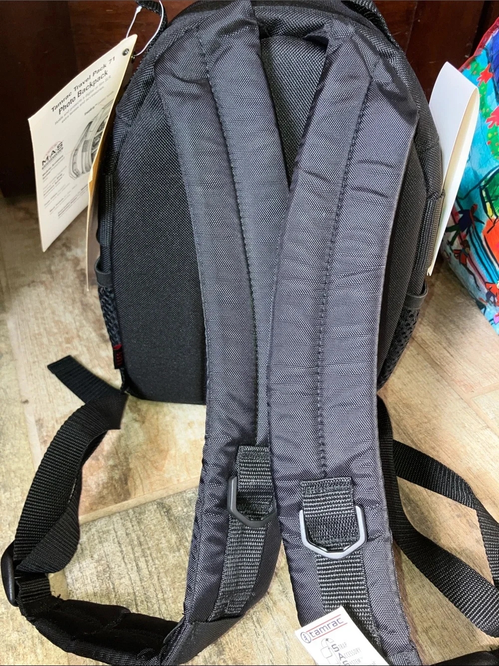 Tamrac Camera Backpack #5371-BlackAdjustable-Customizable-Approx. 13”x 10”